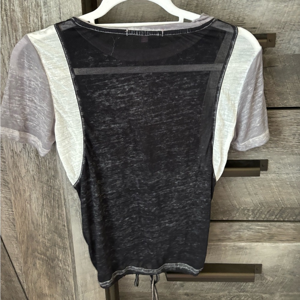 Mesh Drawstring top - Picture 5 of 6